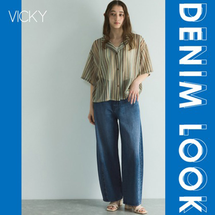VICKY｜ビッキーのトピックス「流行りのデニムはコレで決まり！！新作 