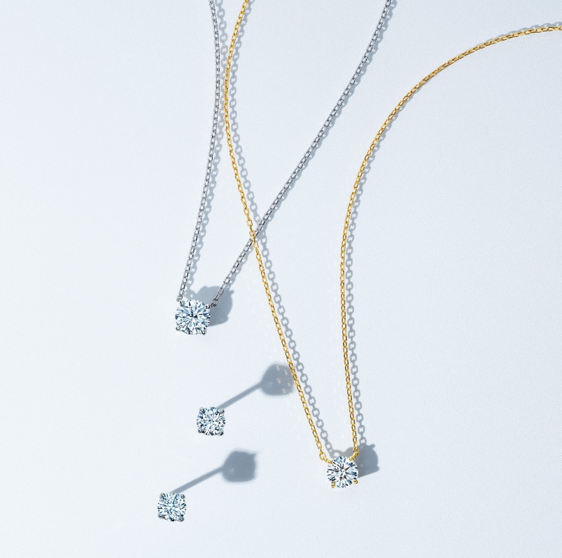 プラチナ ダイヤモンドキャトルネックレス（ネックレス）｜VENDOME