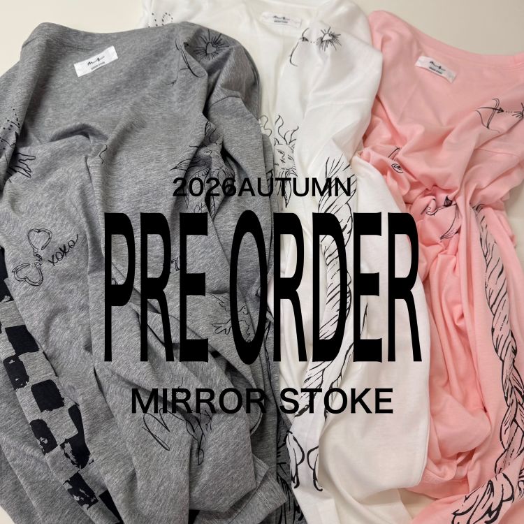 archives�i�A���V�[���j�̃V���b�v�j���[�X�u�yMIRROR STOKE�zRESTOCK�I�ITATOO PRINT LONG SLEEVE TEE�I�v