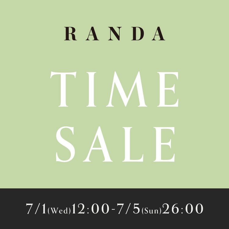 RANDA�i�����_�j�̃V���b�v�j���[�X�u�uZOZO�^�C���Z�[���v�v