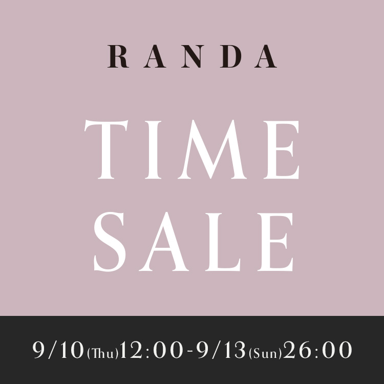 RANDA�i�����_�j�̃V���b�v�j���[�X�u�uZOZO�^�C���Z�[���v�v