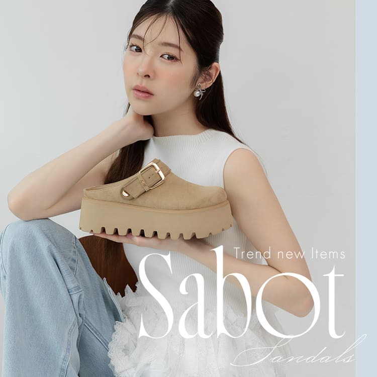 RANDA�i�����_�j�̃V���b�v�j���[�X�u��Sabot Sandals�v