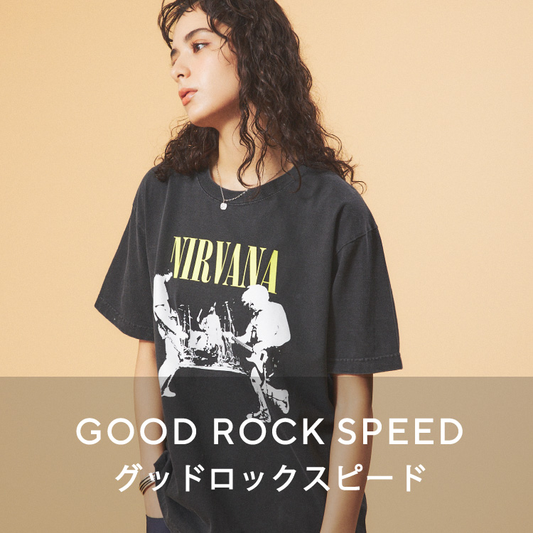 GOOD ROCK SPEED/グッドロックスピード】THE BEATLES ロゴTEE / バンド