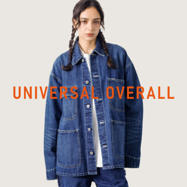 UNIVERSAL OVERALL/ユニバーサルオーバーオール 】COVERALL UNIVERSAL OVERALL/ユニバーサルオーバーオール 】COVERALL