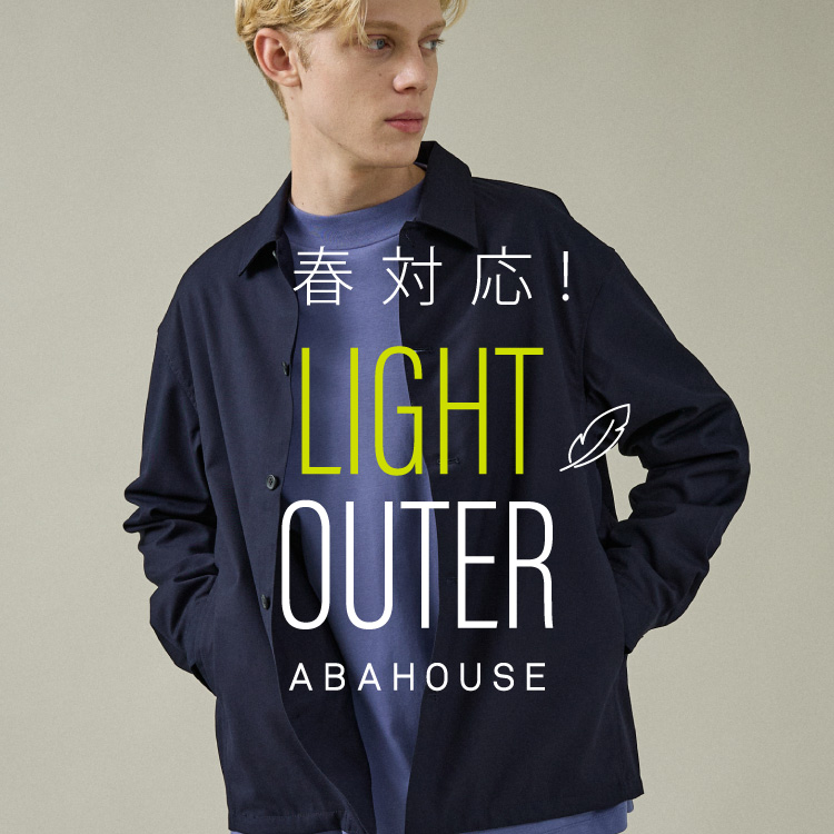 ABAHOUSE�i�A�o�n�E�X�j�̃V���b�v�j���[�X�u�t�Ή��I���􂷂邱�ƊԈႢ�Ȃ��̃��C�g�A�E�^�[��PICK UP �v