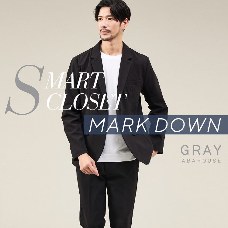 ABAHOUSE�i�A�o�n�E�X�j�̃V���b�v�j���[�X�uSMART CLOSET�̃A�C�e�����ꕔ�����ɁI �v