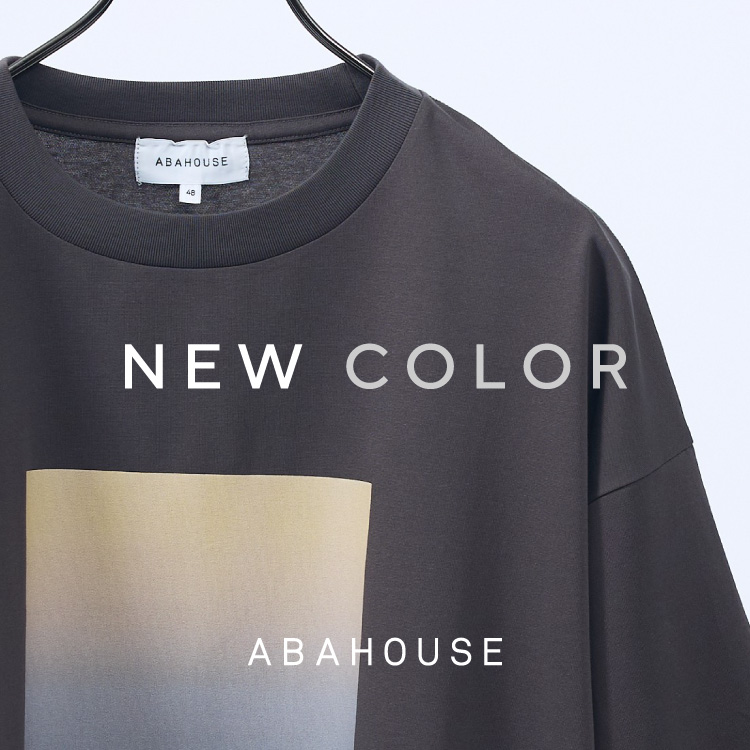 ABAHOUSE�i�A�o�n�E�X�j�̃V���b�v�j���[�X�u�l�CT�V���c�̐V�F�o��I �v