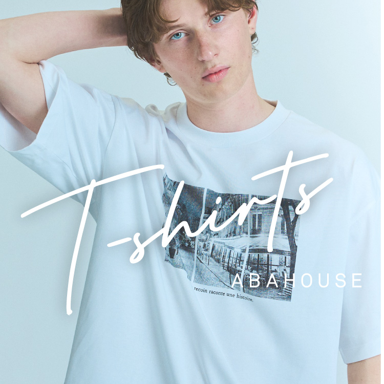 ABAHOUSE�i�A�o�n�E�X�j�̃V���b�v�j���[�X�uT�V���c�ŁA�Ă̋C�����X�V �v