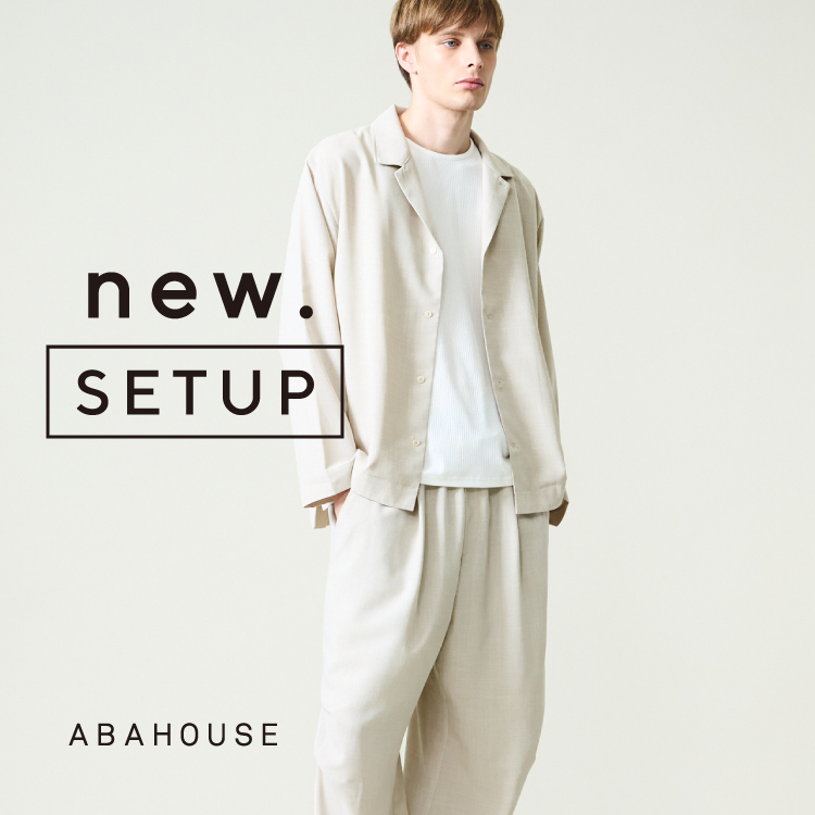ABAHOUSE�i�A�o�n�E�X�j�̃V���b�v�j���[�X�u�ӉĂɊ������V�����Z�b�g�A�b�v�v