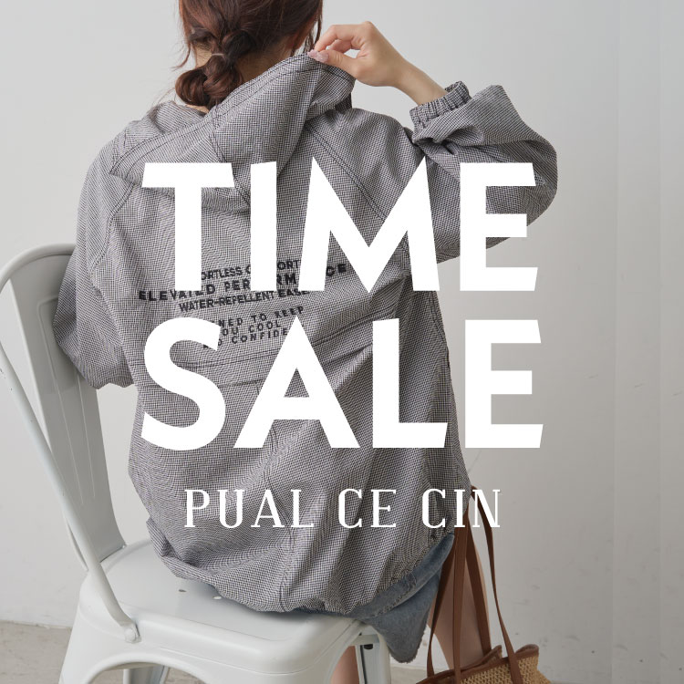 PUAL CE CIN�i�s���A���Z�V���j�̃V���b�v�j���[�X�u�yPUAL CE CIN�zTIME SALE �J�Ò��v