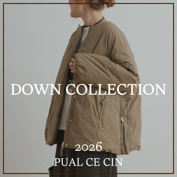 PUAL CE CIN�i�s���A���Z�V���j�̃V���b�v�j���[�X�u�yPUAL CE CIN�zDown Outer -2026- �v