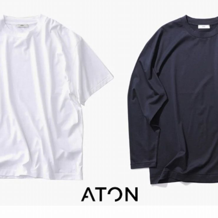 B'2nd｜ビーセカンドのトピックス「ATON (エイトン)2023春夏Tシャツ