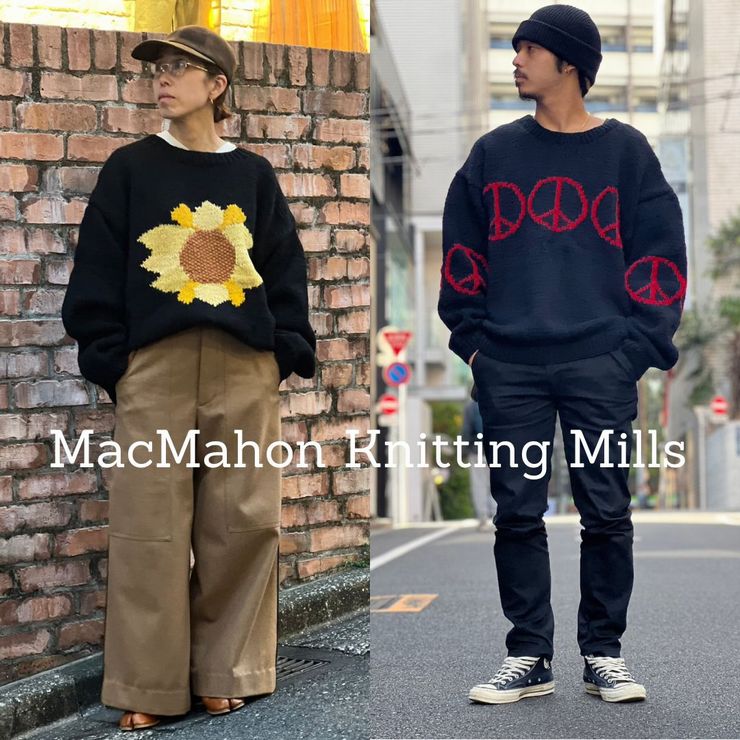 MacMahon Knitting Mills/マクマホンニッティングミルズ Crew Neck