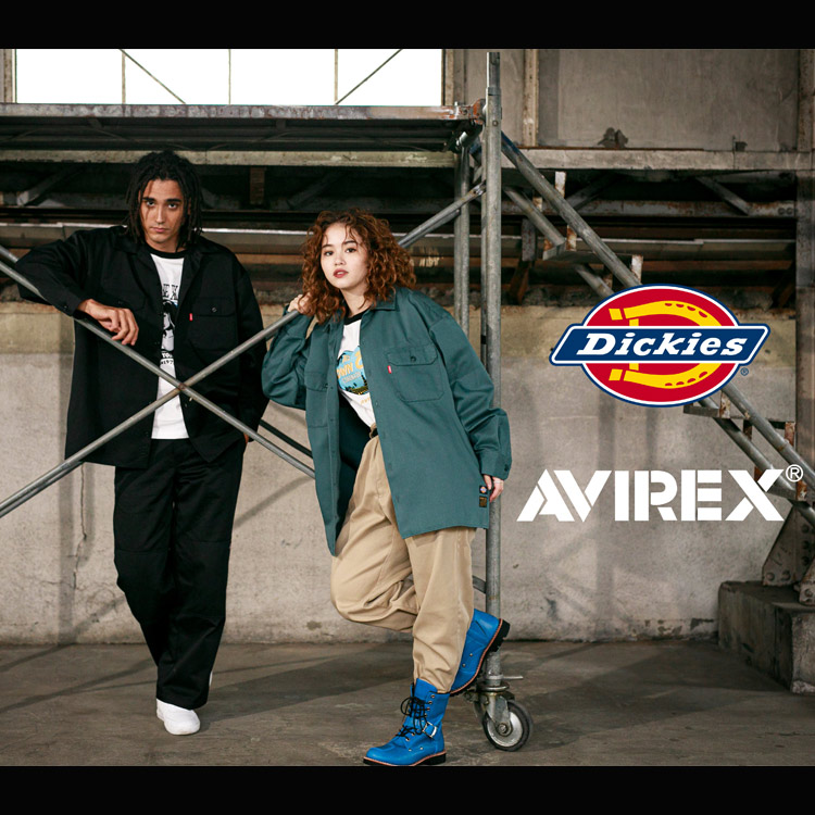 AVIREX｜アヴィレックスのトピックス「【Dickies × AVIREX】ワーク