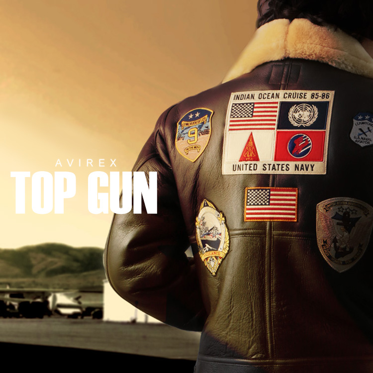 AVIREX｜アヴィレックスのトピックス「【AVIREX】「TOP GUN/トップガン」#胸熱アイテムを見逃すな！」 - ZOZOTOWN