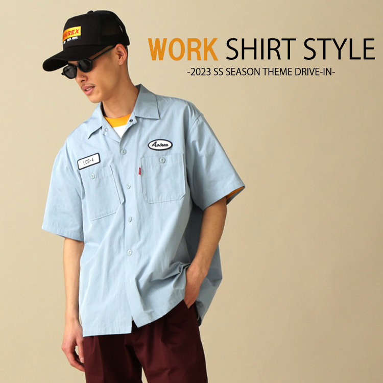 AVIREX｜アヴィレックスのトピックス「【AVIREX】WORK SHIRT STYLE