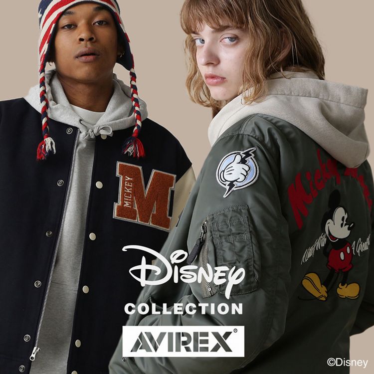 AVIREX｜アヴィレックスのトピックス「【本日より】Disneyコラボ