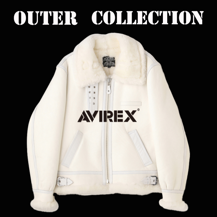 AVIREX × EXPANSION》COMBI CREW JACKET / コンビ クルー ジャケット