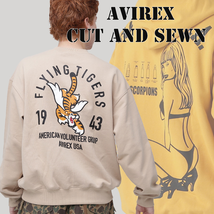 NAVAL L/S WAFFLE T-SHIRT / ネイバル 長袖 ワッフル Tシャツ / AVIREX