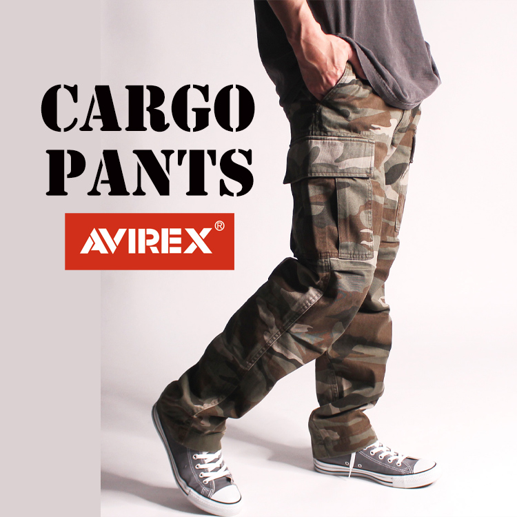 avirex/ アヴィレックス/CAMOUFLAGE FATIGUE PANTS（SLIMFIT)/ 迷彩 