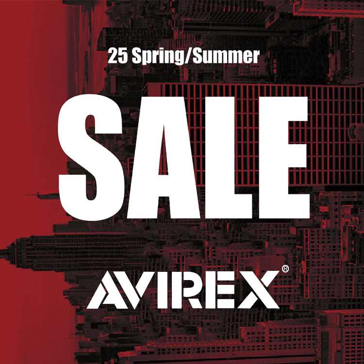 AVIREXiABbNXj̃Vbvj[XuyAVIREXzSPRING  SUMMER SALE JÒv