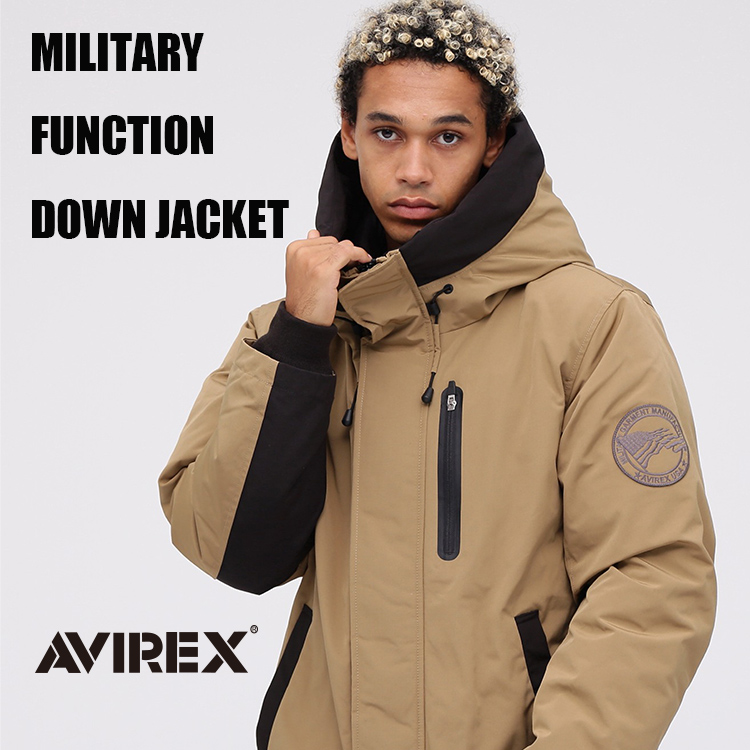 AVIREXiABbNXj̃Vbvj[XuyAVIREXzMILITARY FUNCTION DOWN JACKETv