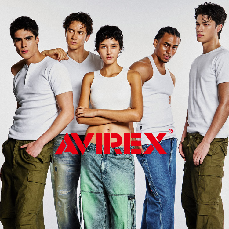 AVIREX�i�A���B���b�N�X�j�̃V���b�v�j���[�X�uDAILY WEAR AVIREX �gJUST FITS. TOUGH ENOUGH.�h�v