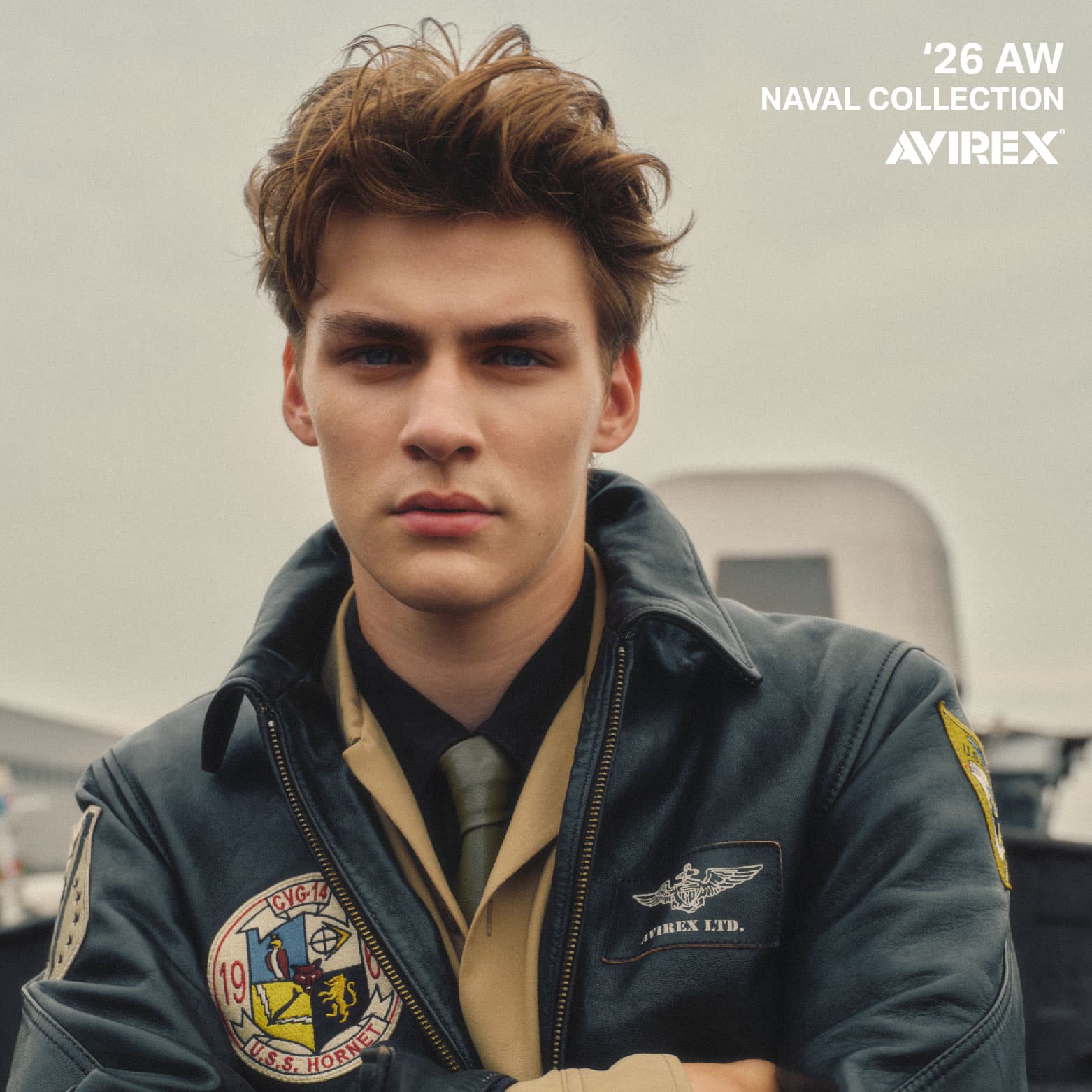 AVIREX�i�A���B���b�N�X�j�̃V���b�v�j���[�X�uAVIREX '26 AW NAVAL COLLECTION 2026.08.08(SAT.)RELEASE�v