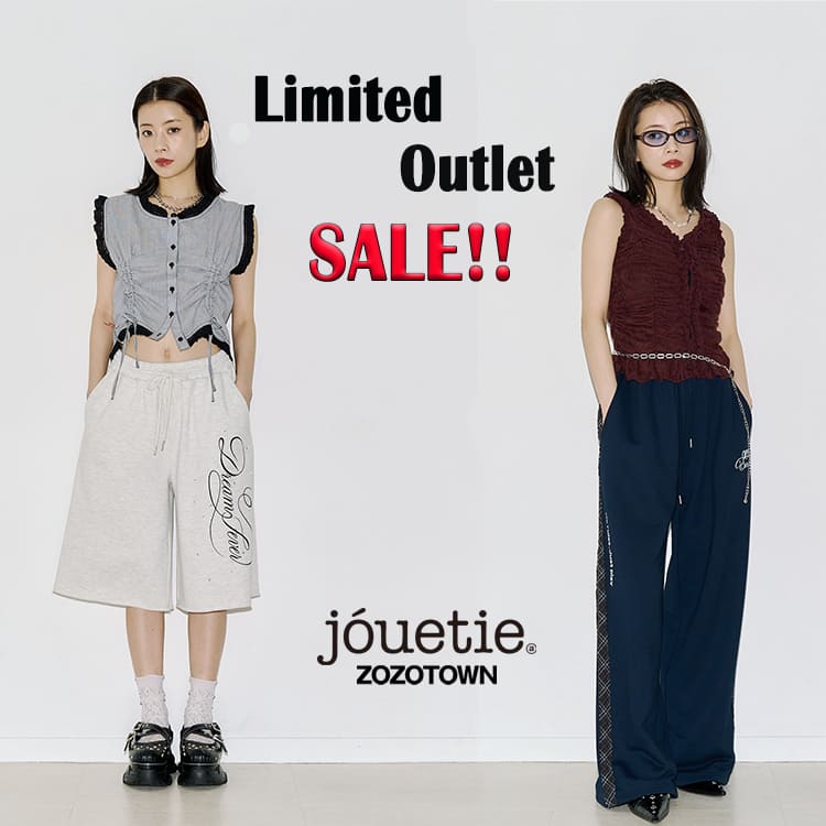 jouetie�i�W���G�e�B�j�̃V���b�v�j���[�X�u�yjouetie�zLimited Outlet SALE❣�v