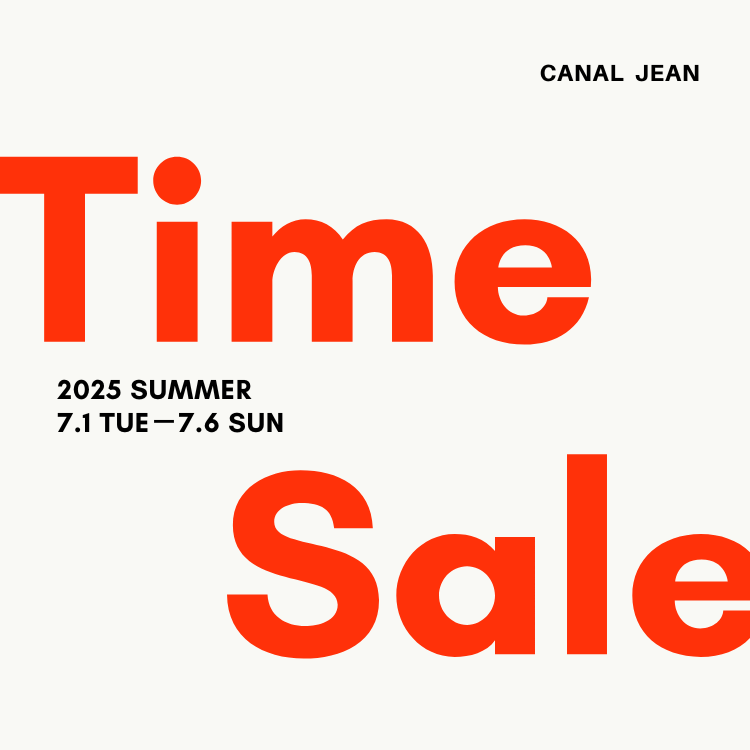 CANAL JEANiLiW[j̃Vbvj[XuyMAX70%OFFzSUMMER TIME SALEIv
