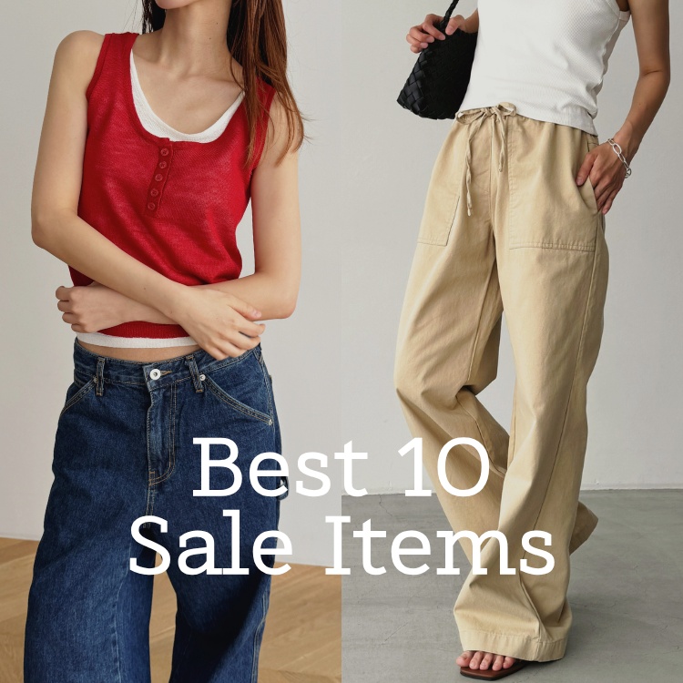 CANAL JEAN｜キャナルジーンのトピックス「Best 10 Sale Items