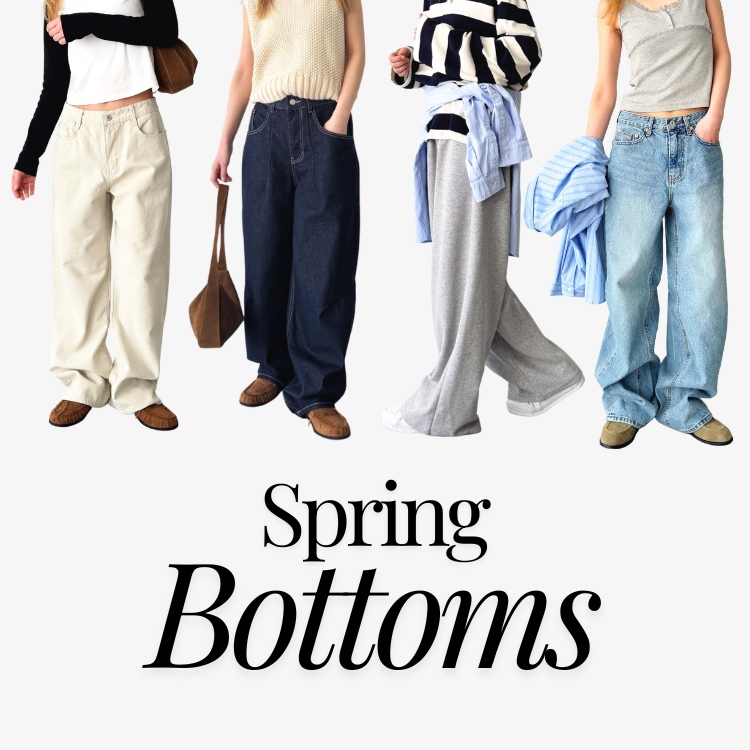 CANAL JEAN�i�L���i���W�[���j�̃V���b�v�j���[�X�uSPRING BOTTOMS�b�t�̂������߃{�g���X�v