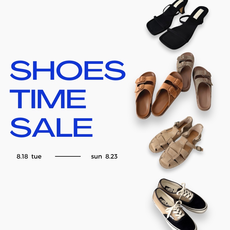 CANAL JEAN�i�L���i���W�[���j�̃V���b�v�j���[�X�uSHOES TIME SALE !�v