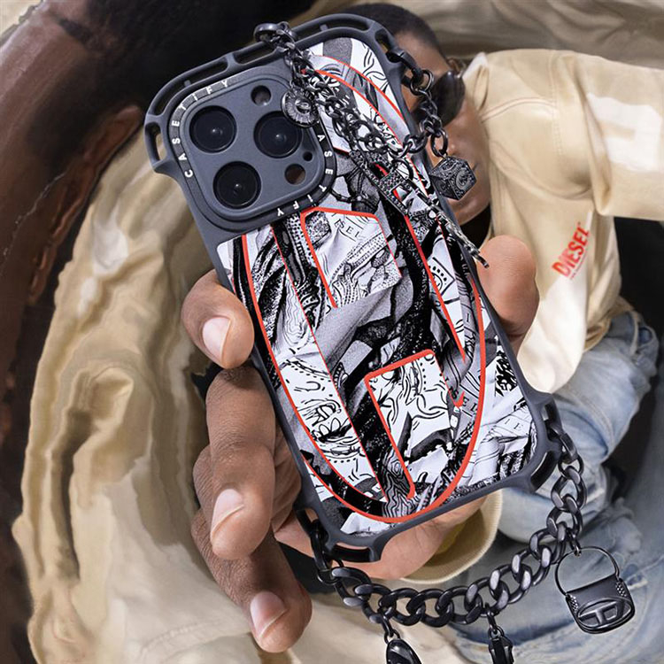 iPhoneアクセサリー CASETiFY diesel 15pro DIESEL + CASETIFY アイフォンケース IPHONE 15 PRO 対応