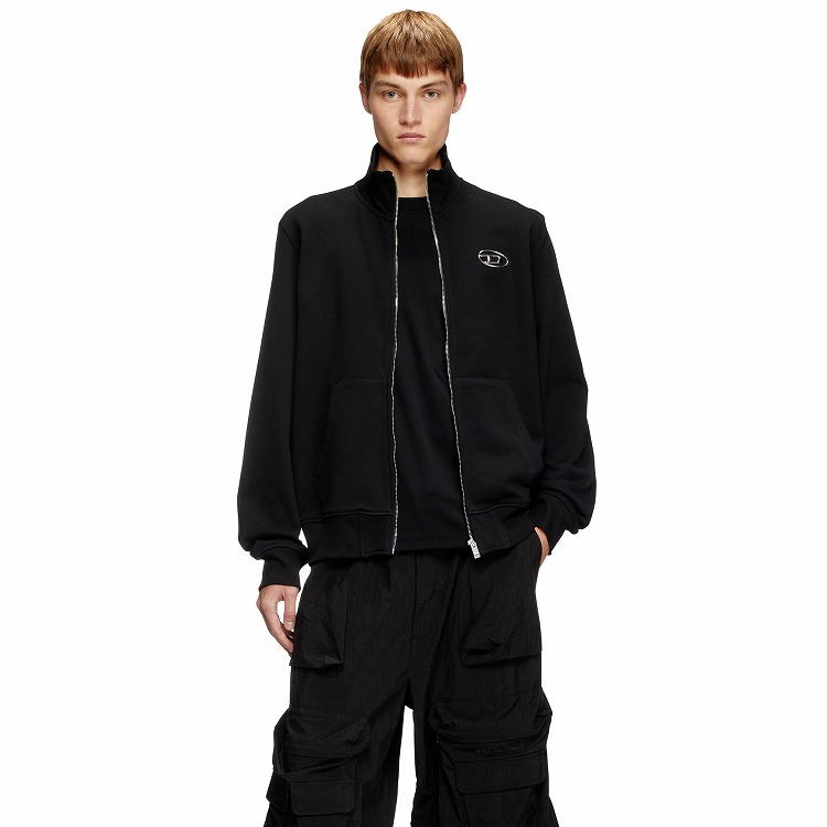 DIESEL 黒 ビーニー UNI DIESEL ビーニー ブラック DIESEL(ディーゼル) ニットキャップ