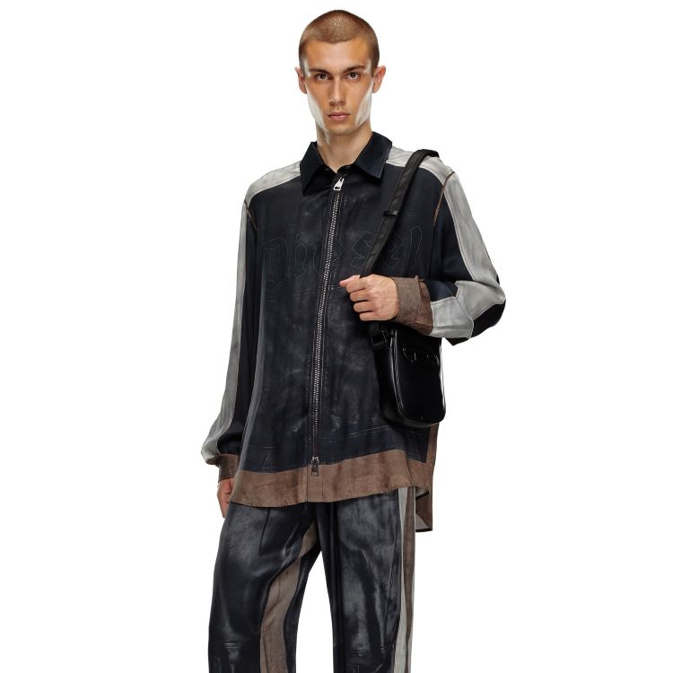 メンズ ショルダーバッグ DSL 3D SHOPPER M X（トートバッグ）｜DIESEL