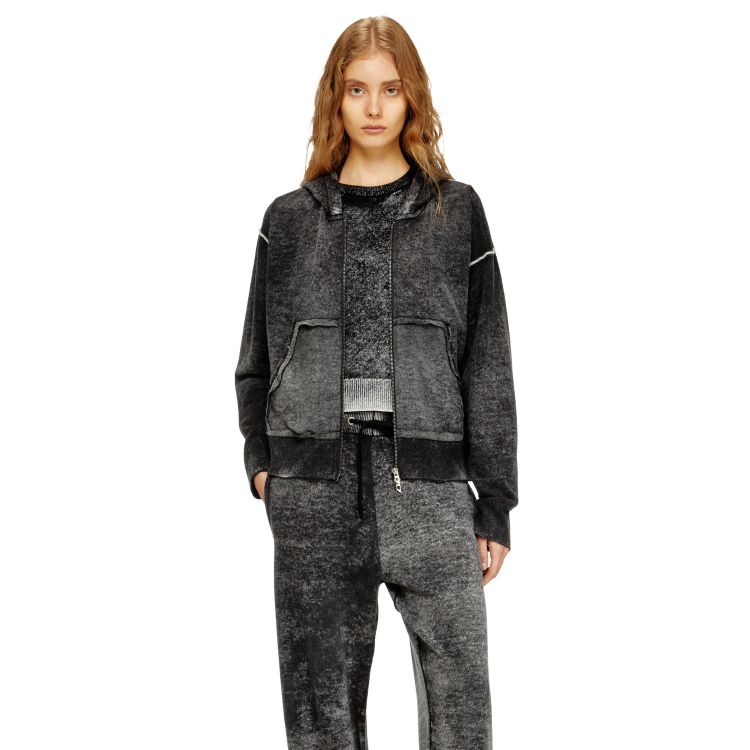 ウィメンズ ニットパーカー M-HERMINE（ニット/セーター）｜DIESEL