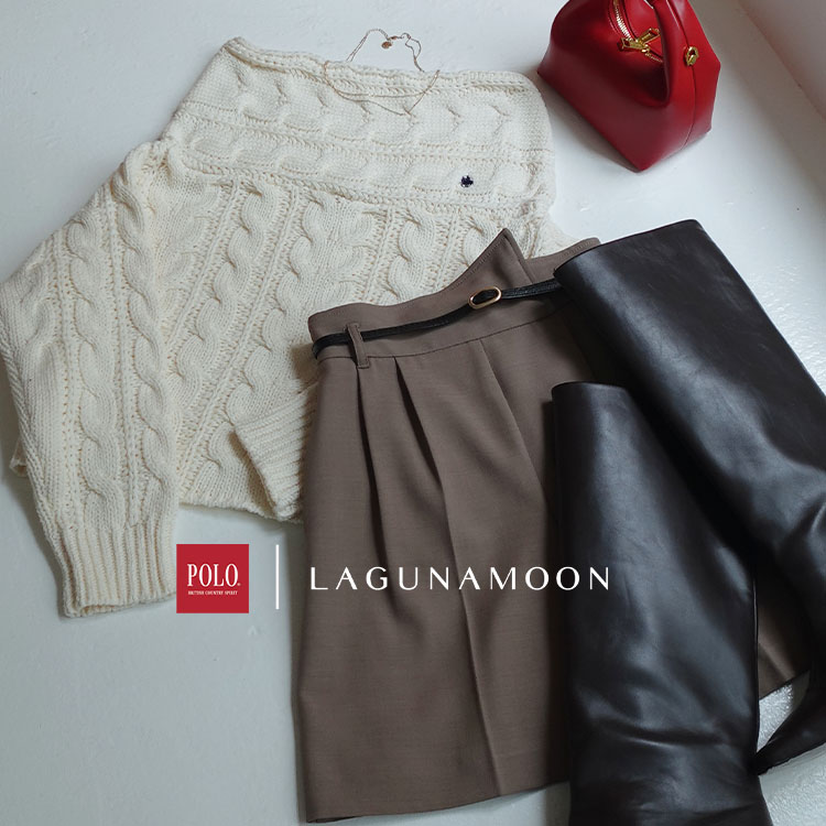 ラグナムーンpolo ラグナムーンニット ラグナムーンPOLO LAGUNAMOON｜ラグナムーンのトピックス「【 POLO BCS Coordination