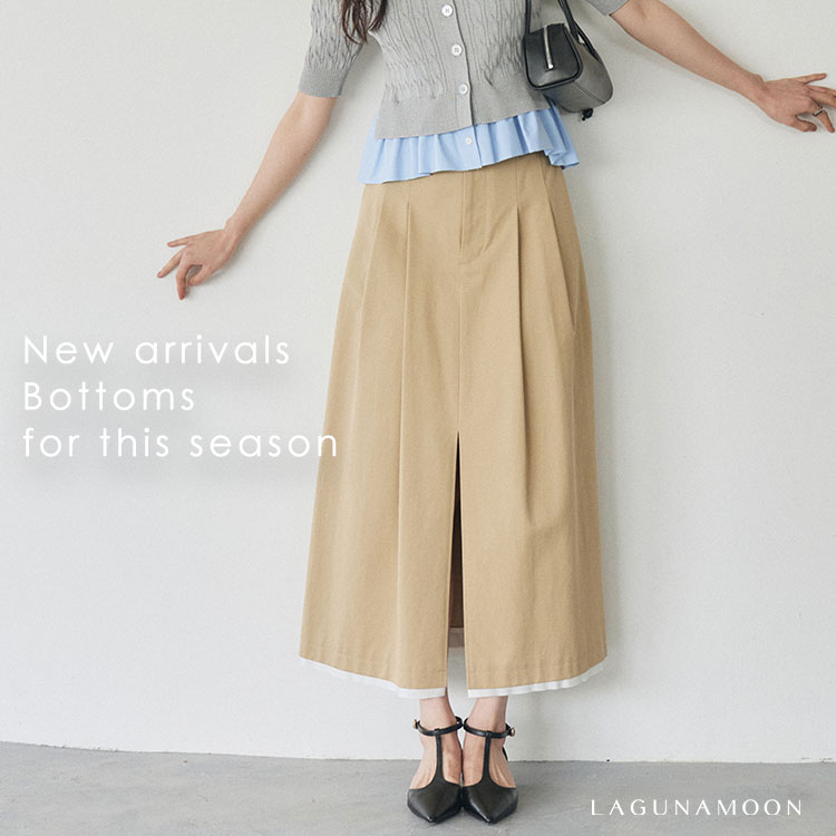 LAGUNAMOON�i���O�i���[���j�̃V���b�v�j���[�X�uNew arrivals Bottoms for this season�v