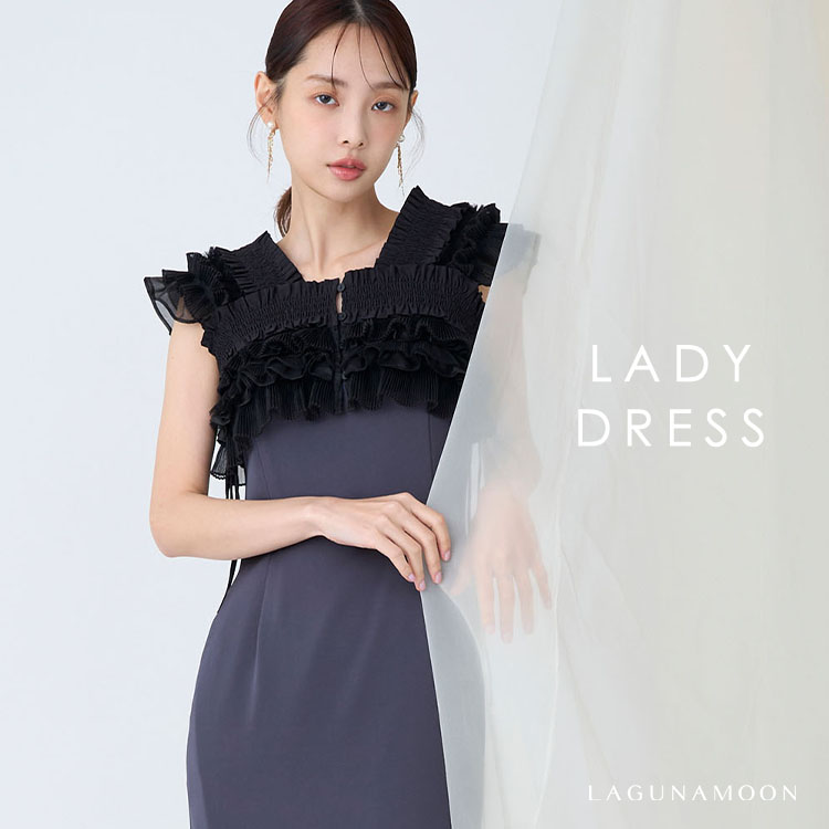 LAGUNAMOON�i���O�i���[���j�̃V���b�v�j���[�X�u�y L A D Y DRESS �z�v