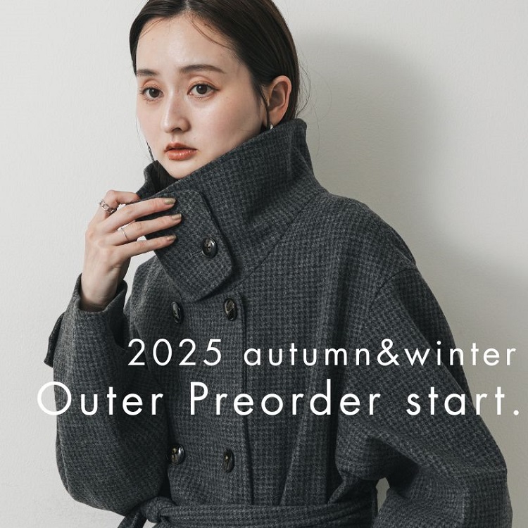 SENSE OF PLACE by URBAN RESEARCHiZX Iu vCX oC A[oT[`j̃Vbvj[XuySENSE OF PLACEz2025 autumn&winter Outer Preorder start.v