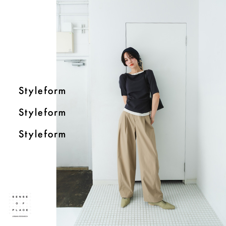 SENSE OF PLACE by URBAN RESEARCH�i�Z���X �I�u �v���C�X �o�C �A�[�o�����T�[�`�j�̃V���b�v�j���[�X�u�ySENSE OF PLACE�z���M�́A�V���G�b�g�������B-Styleform-�v