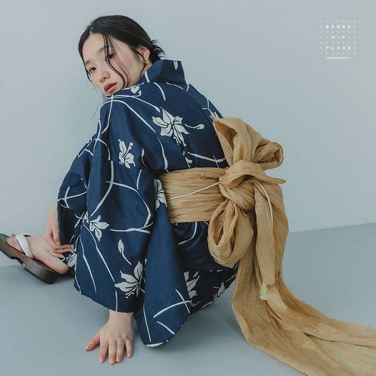SENSE OF PLACE by URBAN RESEARCH�i�Z���X �I�u �v���C�X �o�C �A�[�o�����T�[�`�j�̃V���b�v�j���[�X�uSENSEOFPLACE YUKATACOLLECTION 2026SUMMER�v