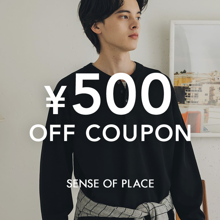 SENSE OF PLACE by URBAN RESEARCH�i�Z���X �I�u �v���C�X �o�C �A�[�o�����T�[�`�j�̃V���b�v�j���[�X�u�ySENSE OF PLACE�z�{�����聏500�N�[�|���L�����y�[���J�Ò�!!!�v