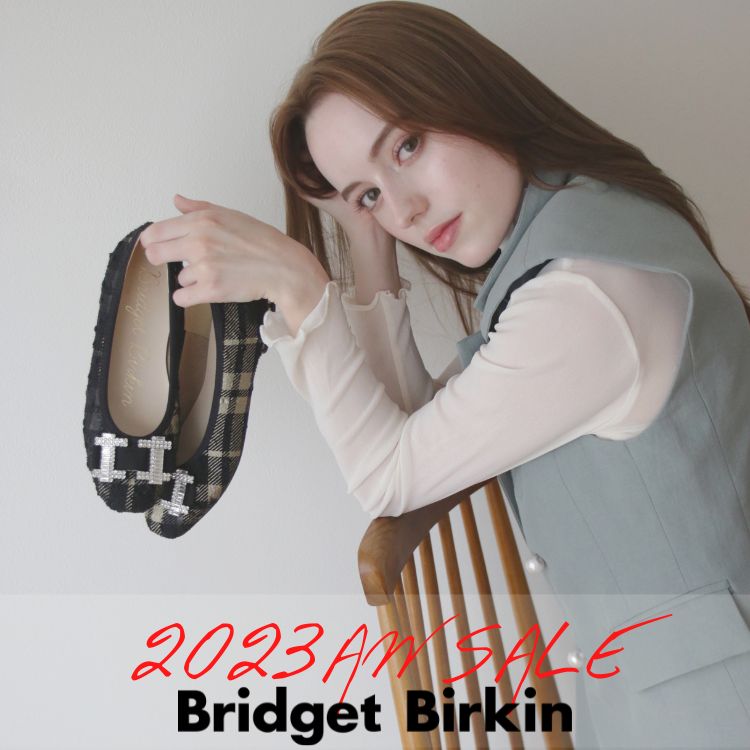 セール】【Bridget Birkin】スクエアビジューモカシンシューズ(531608