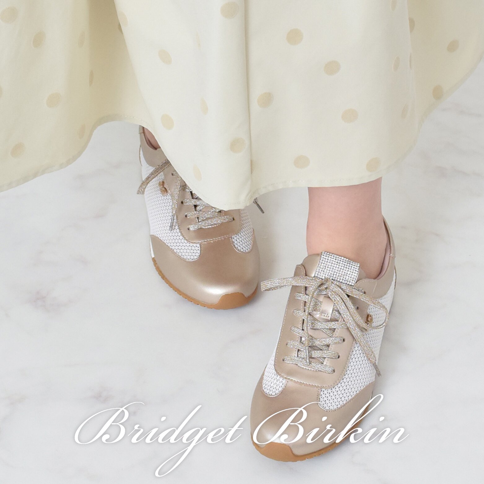 Bridget Birkin�i�u���W�b�g�o�[�L���j�̃V���b�v�j���[�X�uBB���S���A�N�Z���g�I��������t�H�����ō��킹�₷���B�T�C�h���b�V���X�j�[�J�[�v