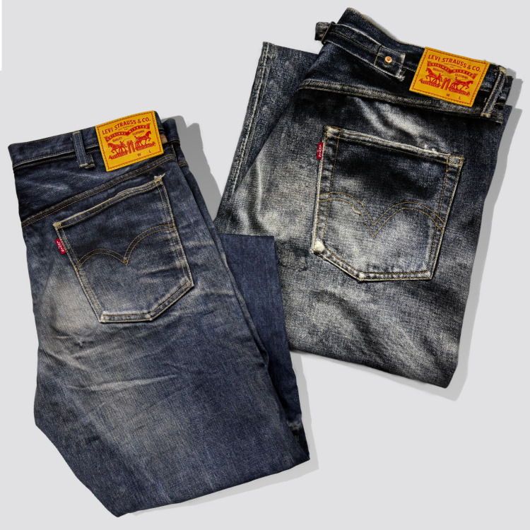 BerBerJin』×『Levi's』TRIPLE NAME PRINT DENIM PANTS《607E