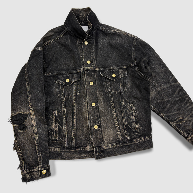 JUNYA WATANABE タイダイジャケット New Manual」W-NAME 3rd TYPE DENIM JACKET（デニムジャケット