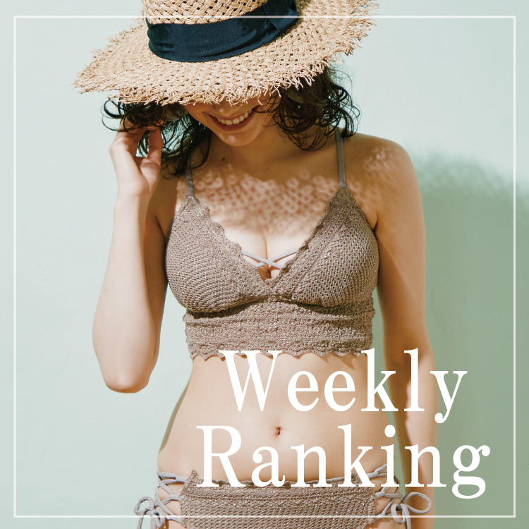 オールラメスカラップニットビキニ【Beach Queen（ビーチ