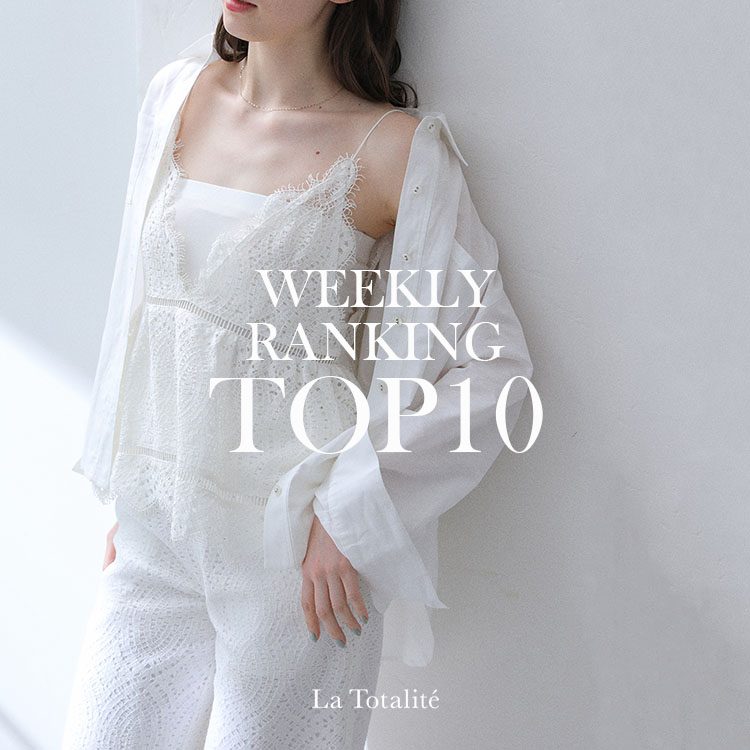 La TOTALITE ラトータリテ スキッパー クルミボタン ブラウス
